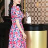 EM7011 Đầm Xoè Cổ Tròn Tay Lỡ