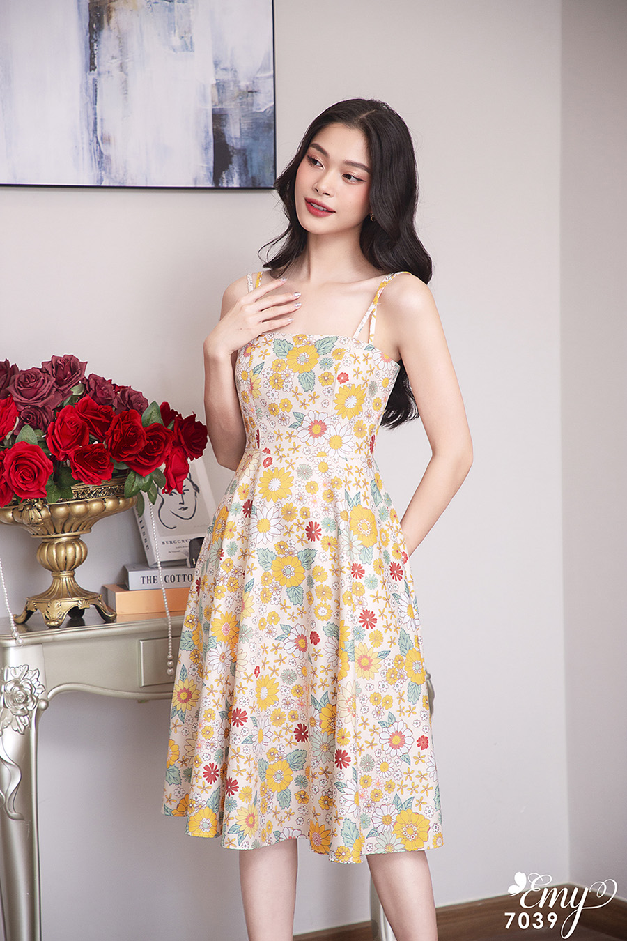 Tổng hợp Váy 2 Dây Hoa Nhí Tím giá rẻ bán chạy tháng 72023  BeeCost