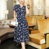 EM7188 Đầm Maxi Xoè Cổ V