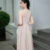 ET0027 Đầm Xoè Be Không Tay