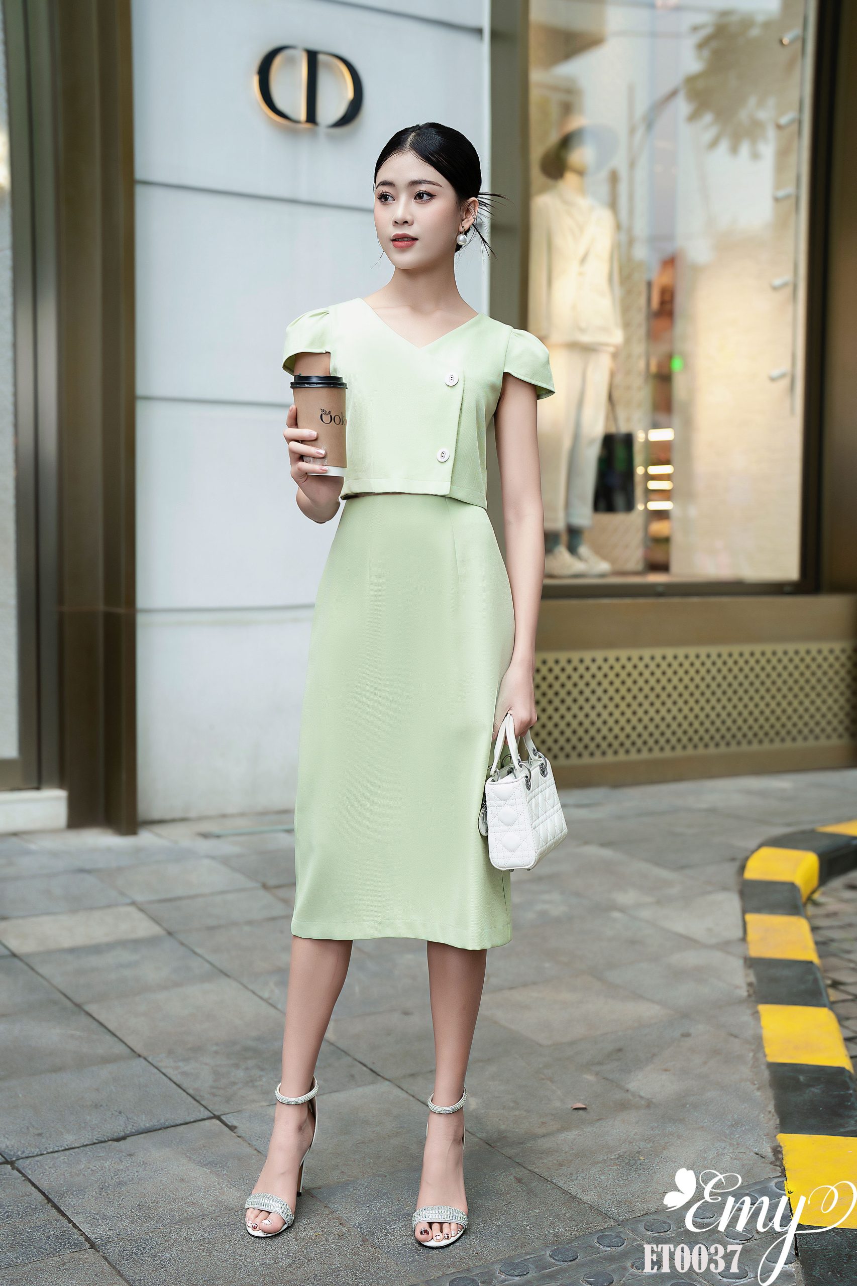 Chân váy hoa nhí tông pastel midi phong cách ulzzang - Chân váy |  ThờiTrangNữ.vn