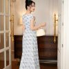 EM7212 Đầm Maxi Hoa Tím