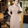 EM7229 Đầm Xoè Thanh Lịch