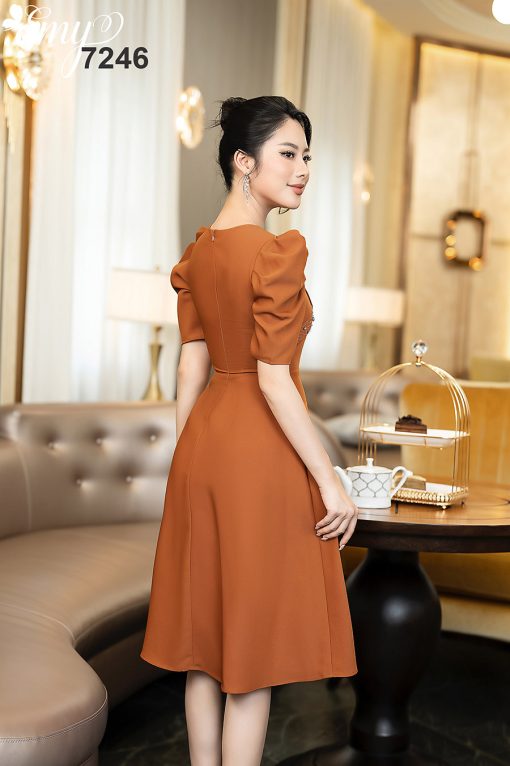 EM7246 Đầm Xoè Cao Cấp