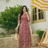 EM7276 Đầm Xoè Tay Lỡ