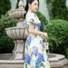 EM7268 Đâm Xoè Vai Choàng