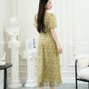 EM7579 - Đầm xòe tay bí thanh lịch