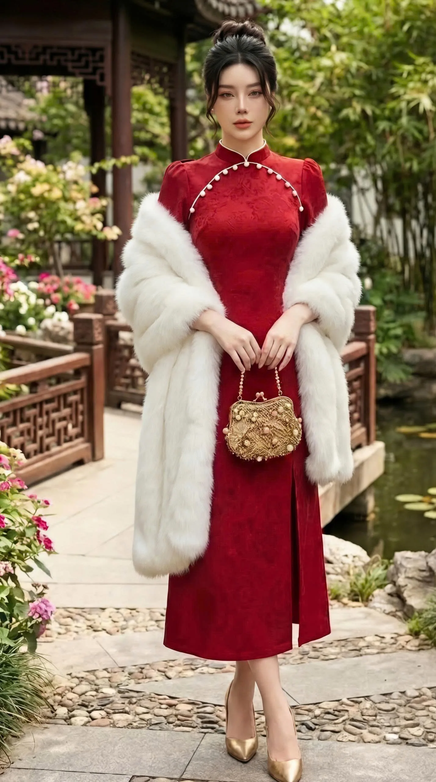 4 Cách Phối Đồ Với Sườn Xám Giúp Nàng Tỏa Sáng