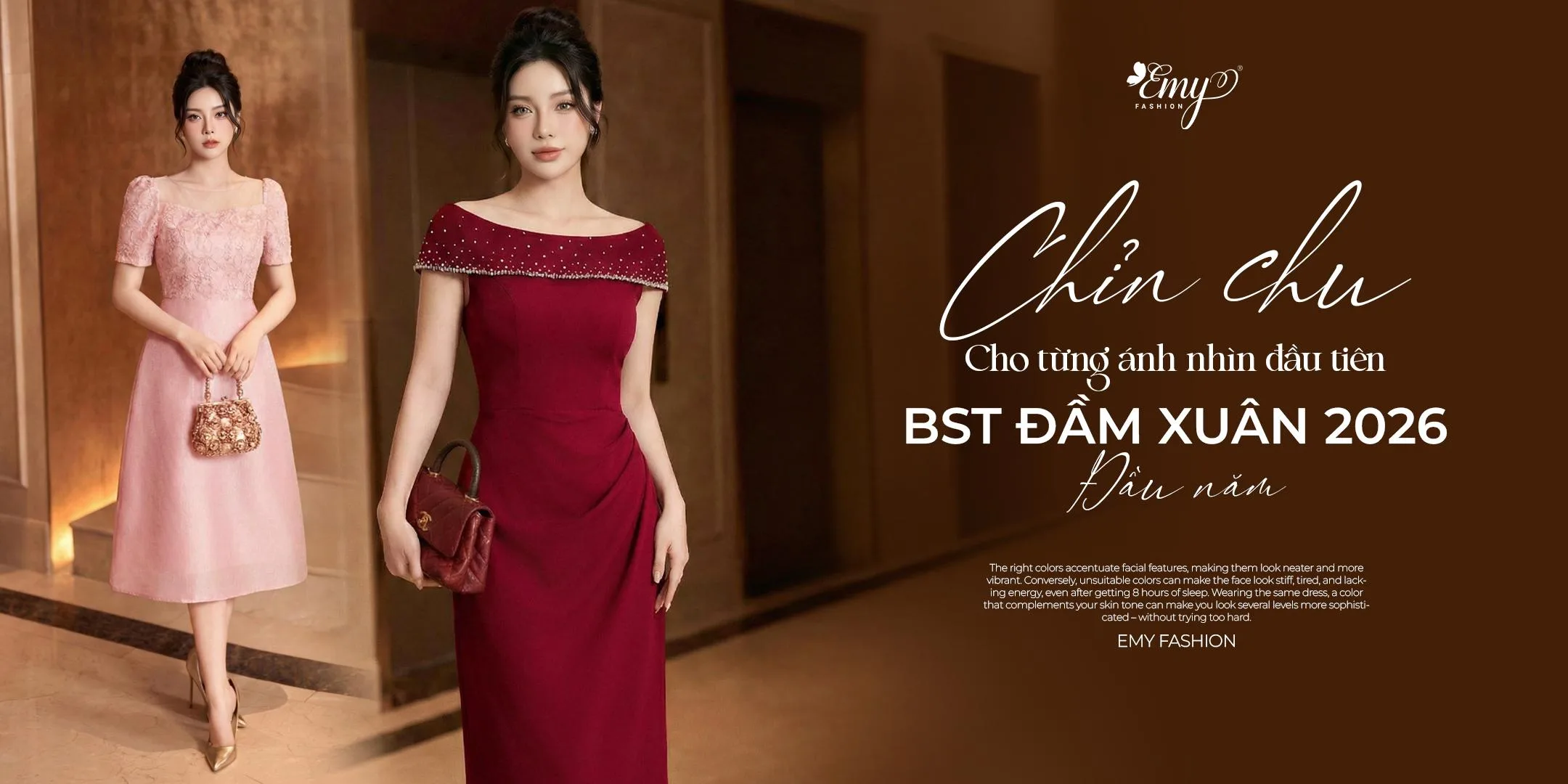 Chỉn chu cho từng ánh nhìn đầu tiên BST Đầm xuân năm 2026