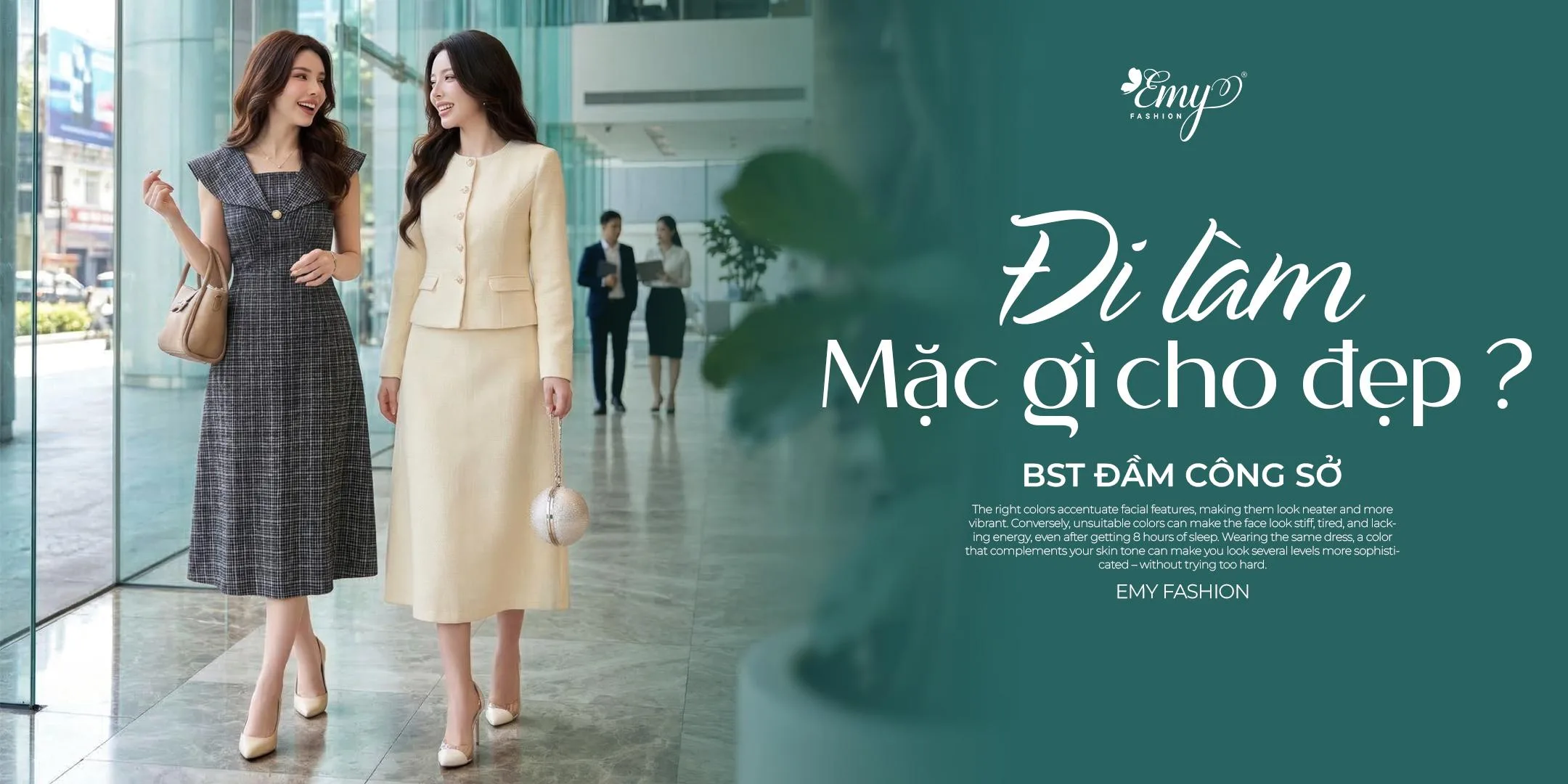 Đầm C&ocirc;ng Sở Cho Phụ Nữ Trung Ni&ecirc;n &ndash; Xu Hướng Thời Trang Văn Ph&ograve;ng 2026 | V&aacute;y Emy