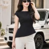 A2278 Áo Kaki Hàn Đen Tay Con
